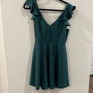 Mi ami green dress